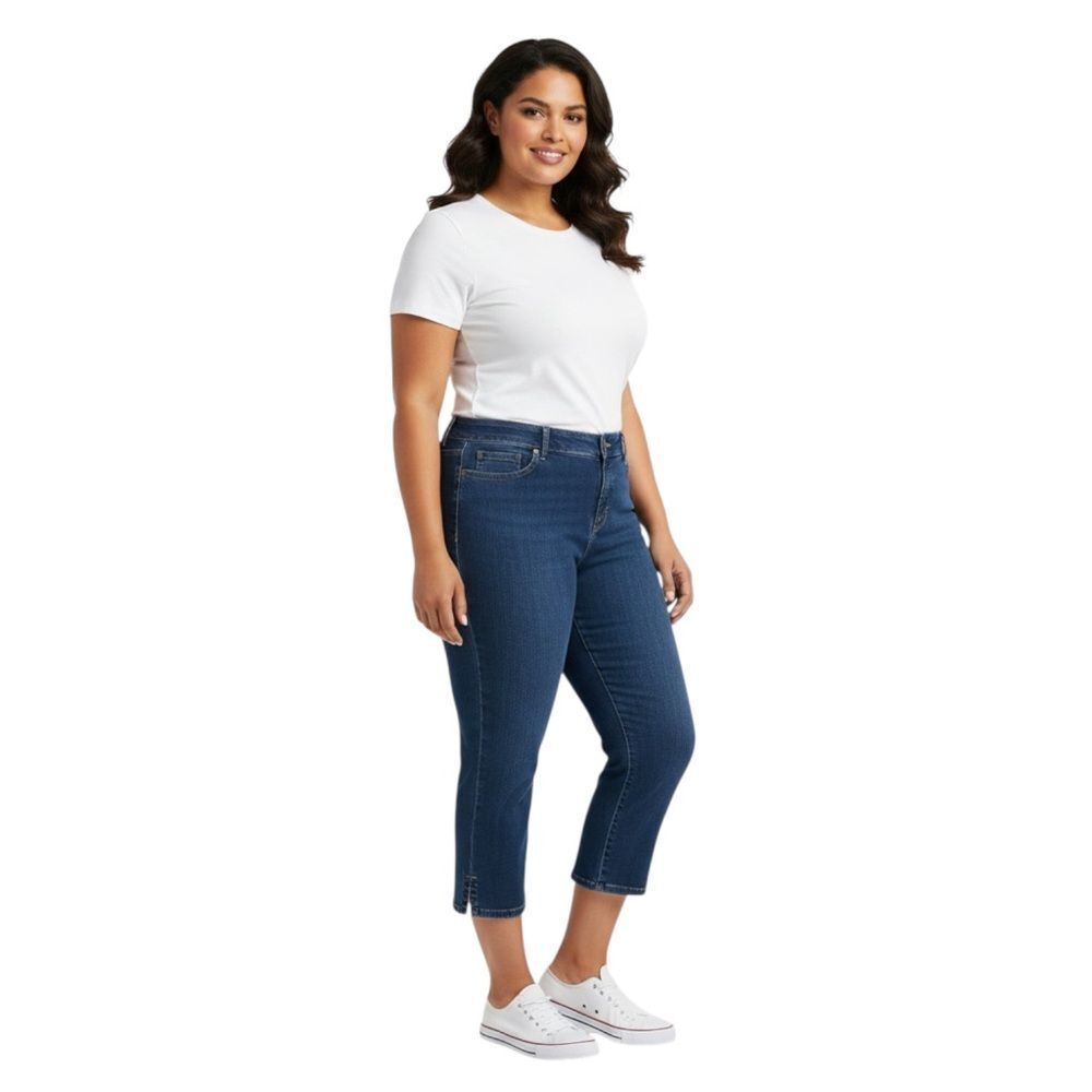 Gloria Vanderbilt Curvy Capri Jeans